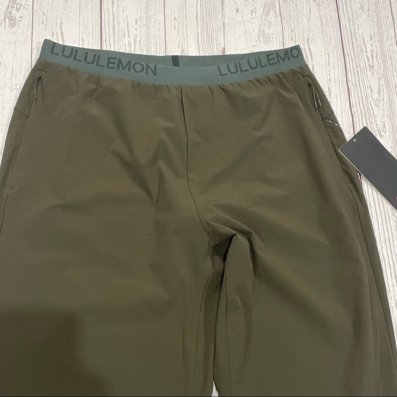 Lululemon Run State Jogger Men Large Olive Green - Picture 4 of 8